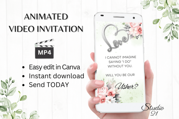 Pink Roses Usher Proposal W3270U: A Romantic Font for Modern Designs