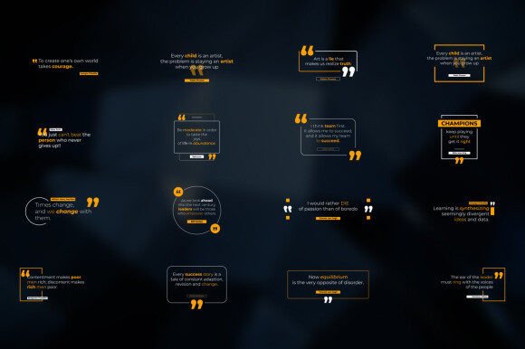 Transform Your Message: Quotes Titles | After Effects